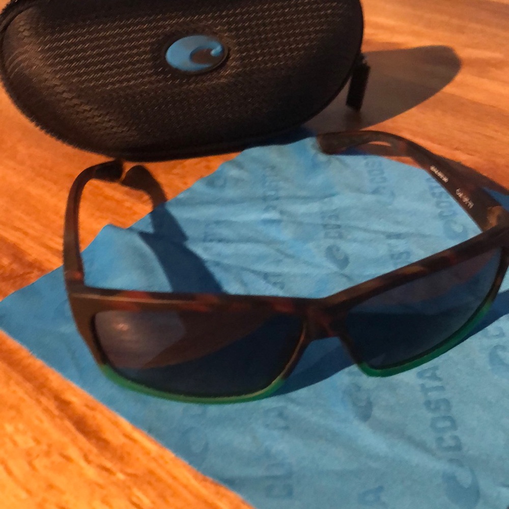 Costa Sunglasses Matte Tortuga Fade Gray Lenses